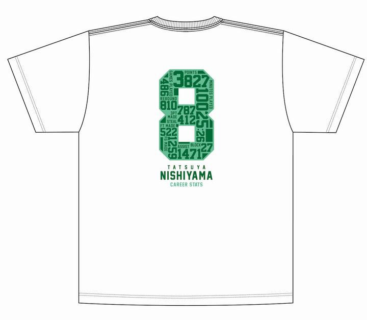 西山達哉 氏 引退記念 Tシャツ